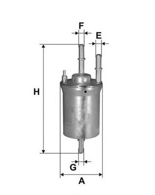 OPEN PARTS eff516020 -  Топливный фильтр